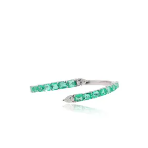 11.71CT Emerald Bangle