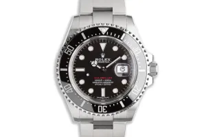 2017 Rolex 43mm Red Sea Dweller 126600 with Box & Card