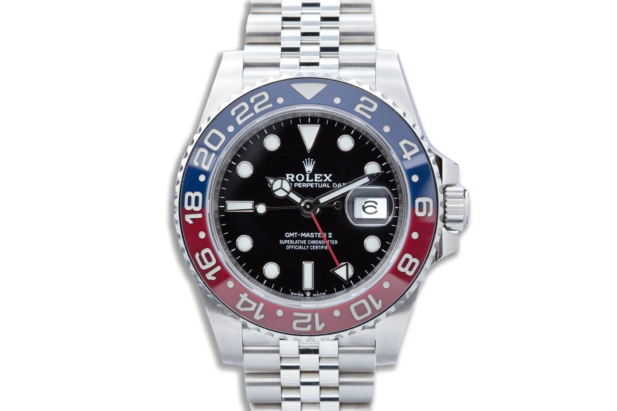 2020 Rolex GMT-Master II 126710BLRO "Pepsi Jubilee" with Box, Card, Booklet, & Tags