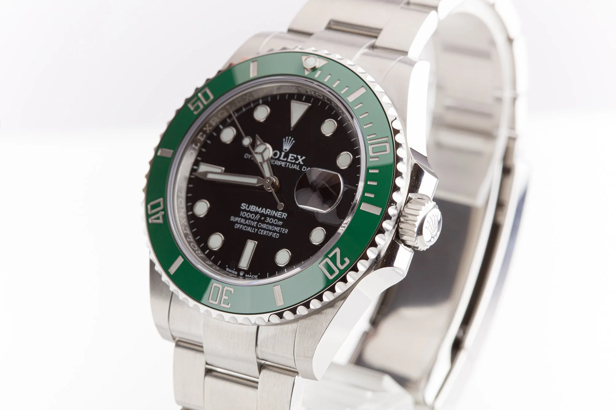 2022 Rolex Submariner 126610LV "Starbucks" Green Bezel with Box & Card