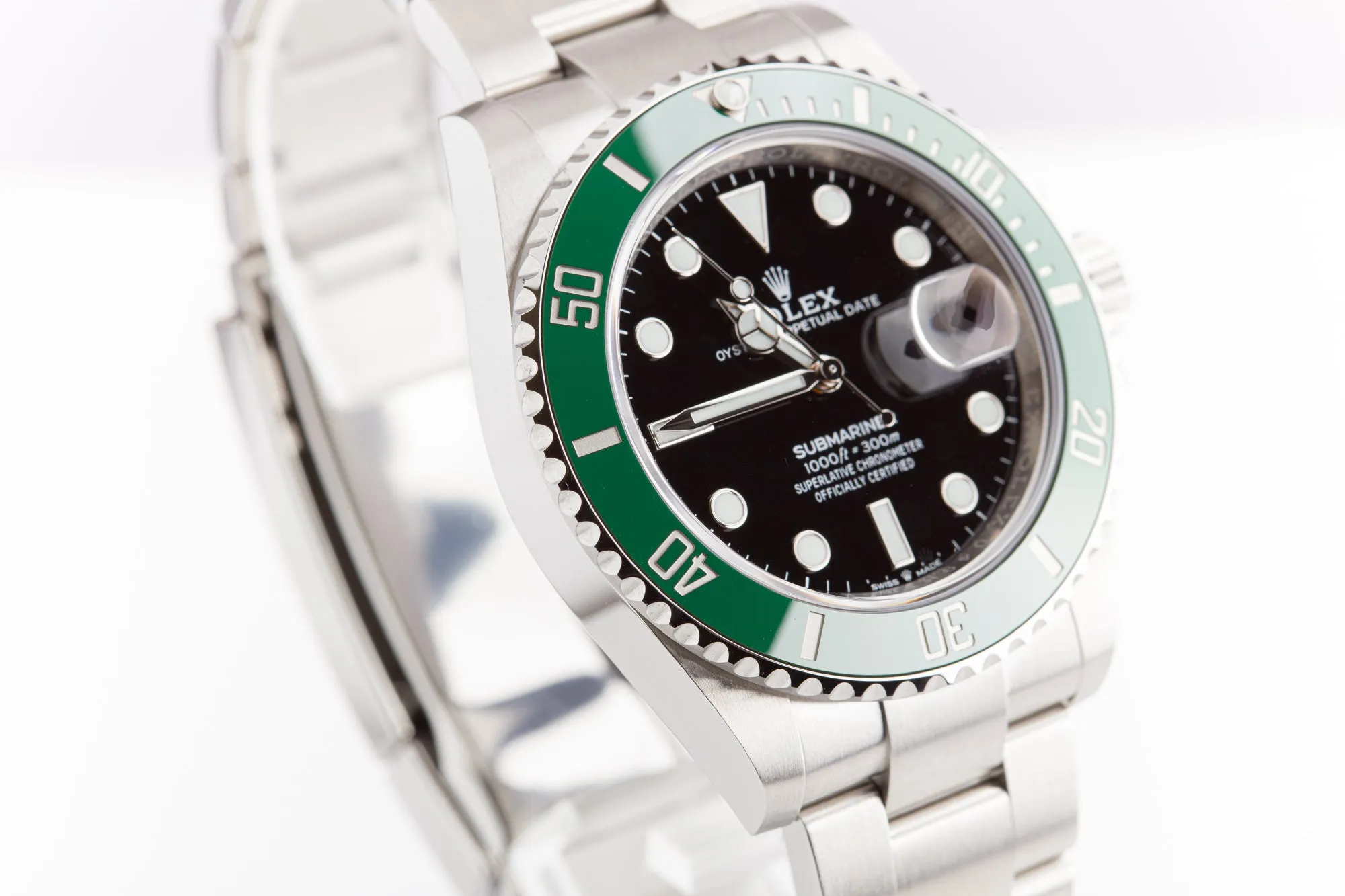 2022 Rolex Submariner 126610LV "Starbucks" Green Bezel with Box & Card