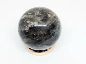 321G Smokey Quartz Crystal Sphere