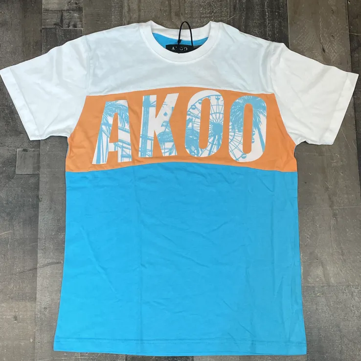 Akoo- shell coral ss tee