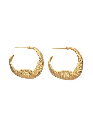 Amber Sceats Lucie Earrings in Gold