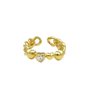 Andrea Heart Ring