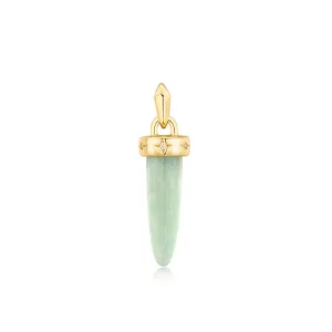 Ania Haie Gold Amazonite Drop Charm Pendant