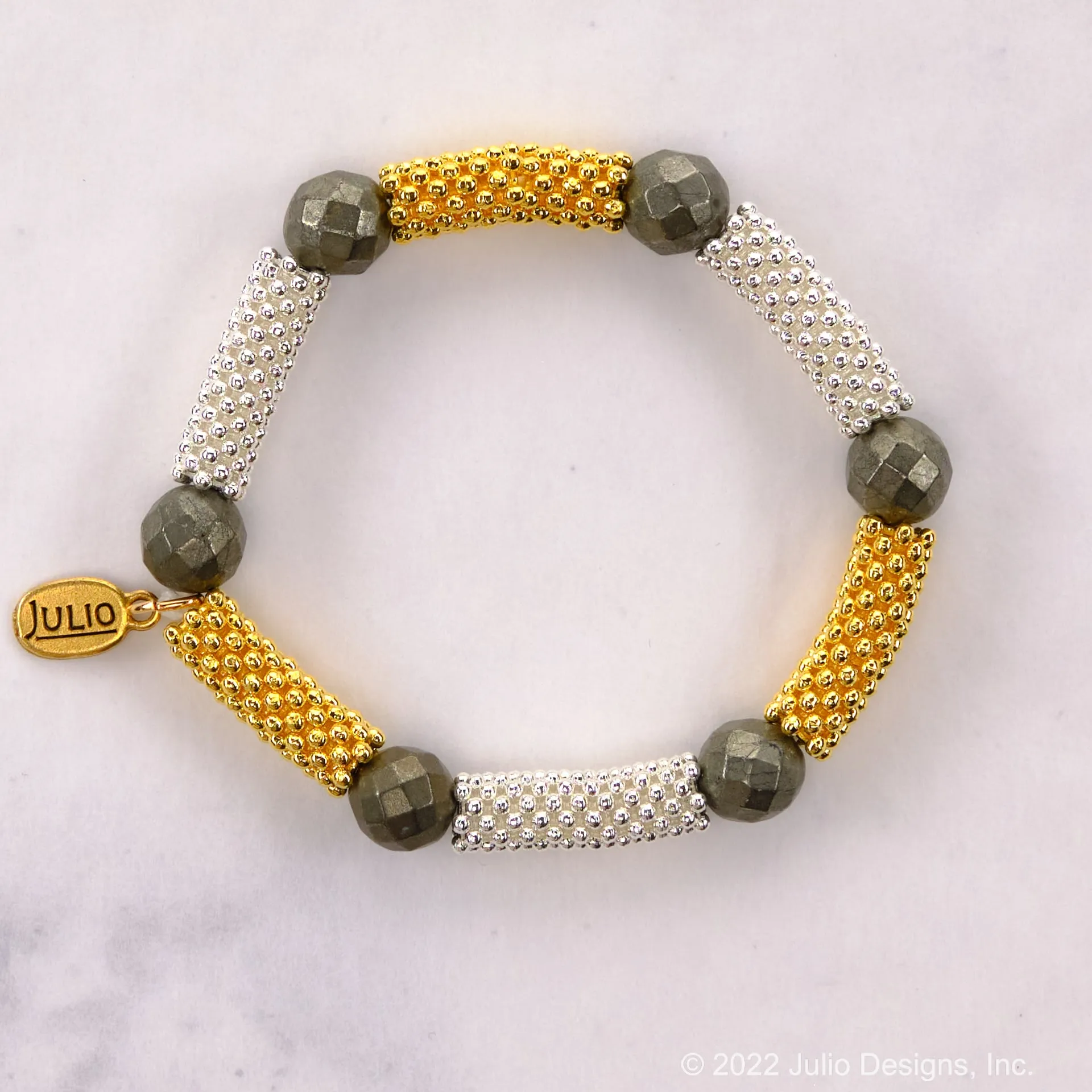 Balearic Beaded Stretch Bracelet