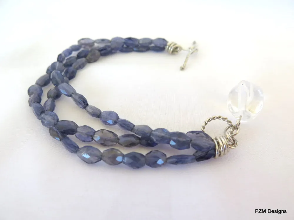 Blue Iolite Bracelet