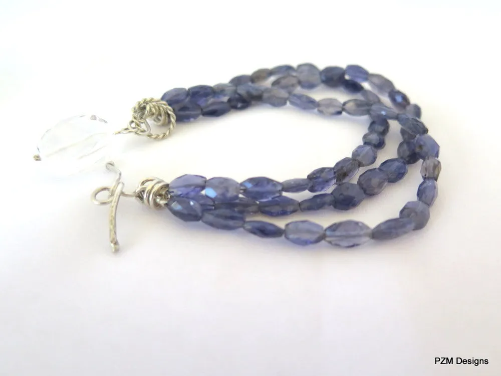 Blue Iolite Bracelet