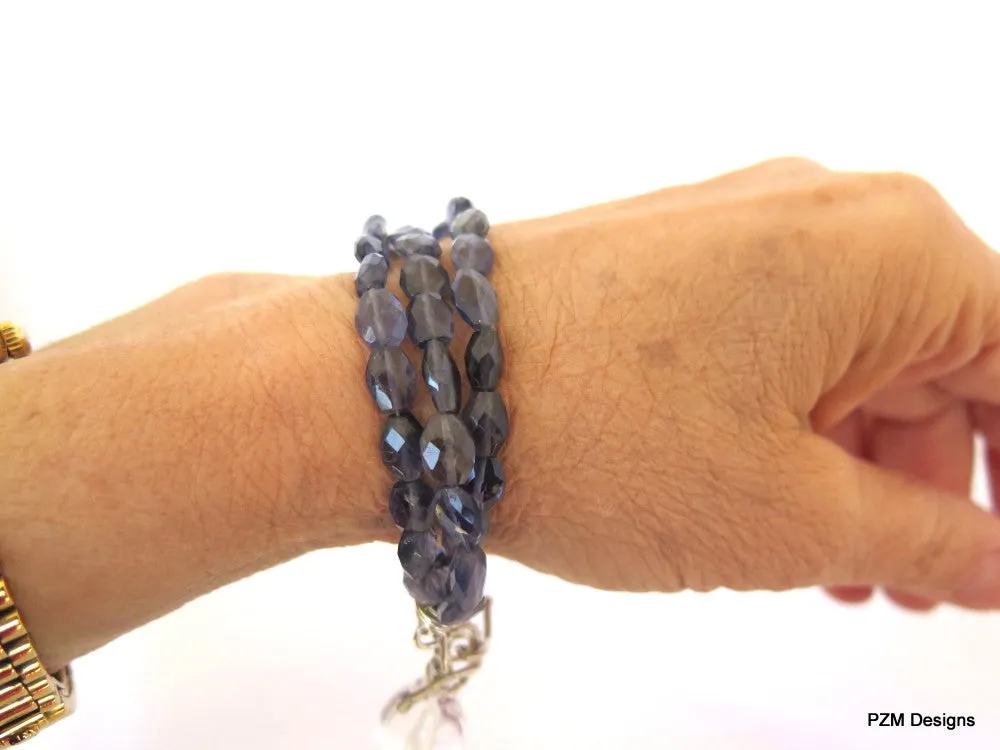 Blue Iolite Bracelet