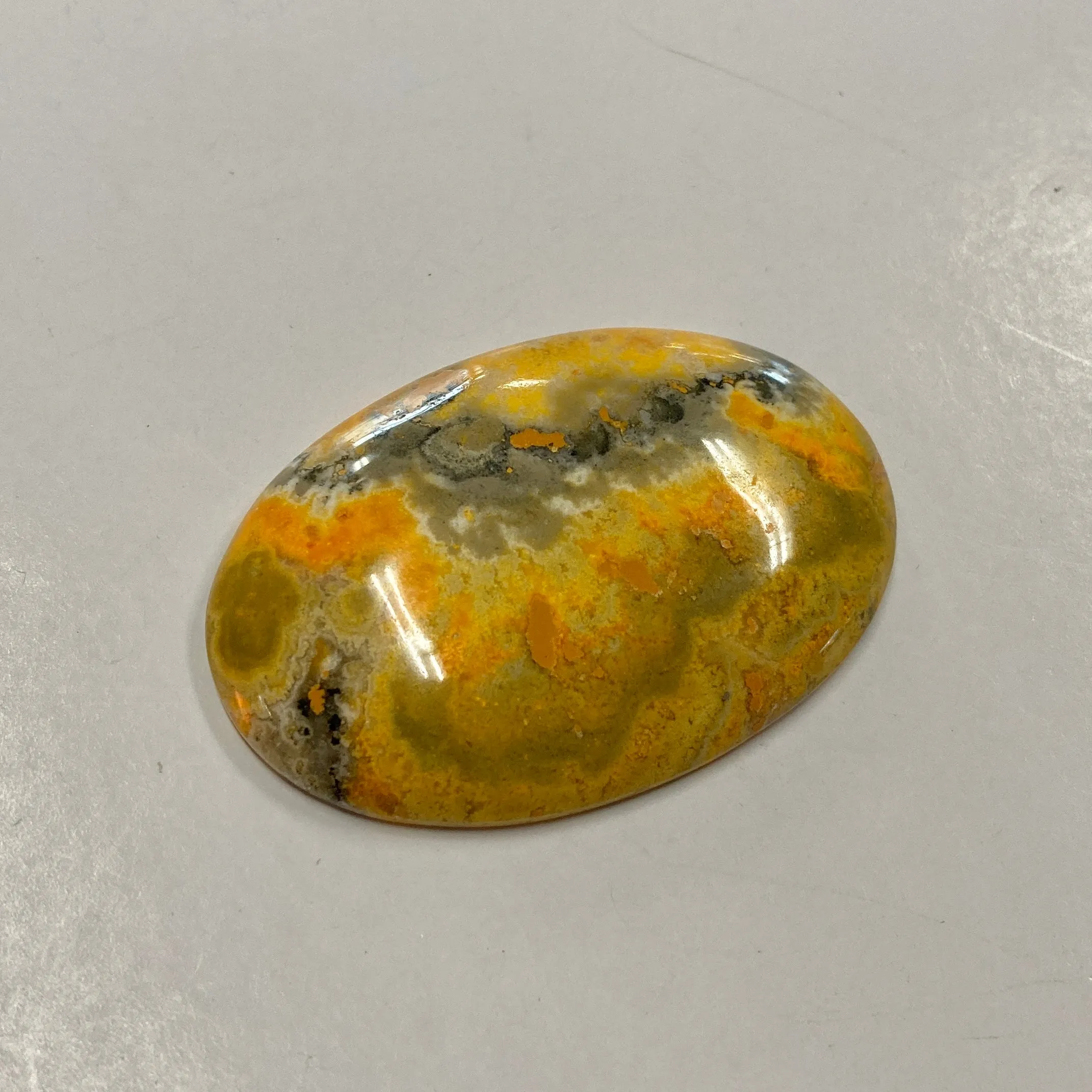 Bumblebee Jasper Oval Cabochon