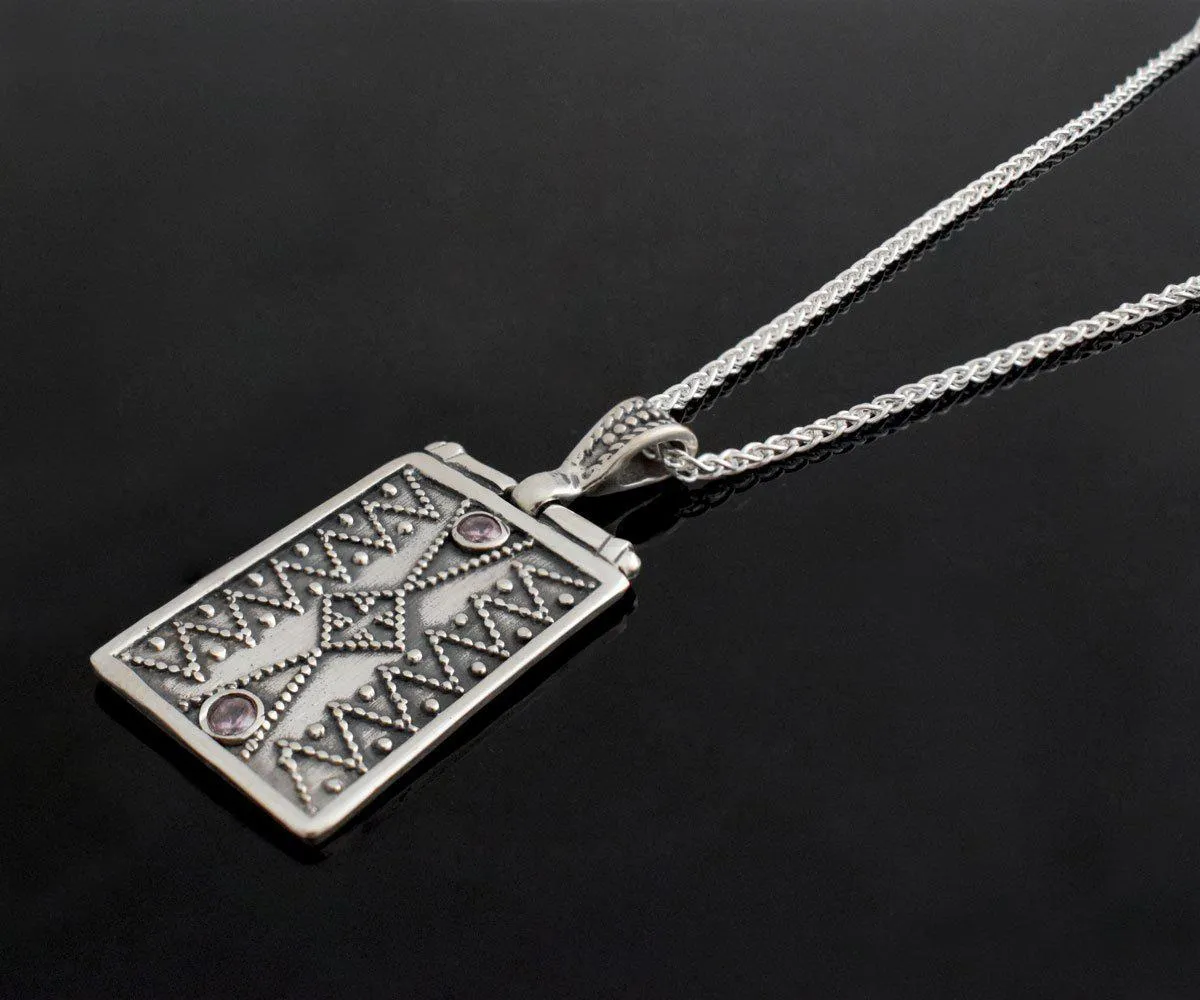 Byzantine pendant in Sterling silver (PE-80)