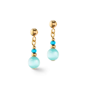 Candy Spheres earrings turquoise