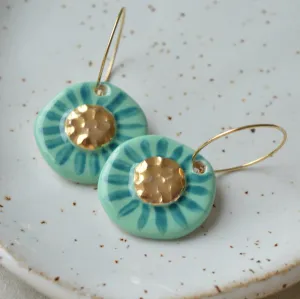 Ceramic earrings No. 23