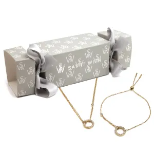 Circle of Life Christmas Cracker - Yellow Gold