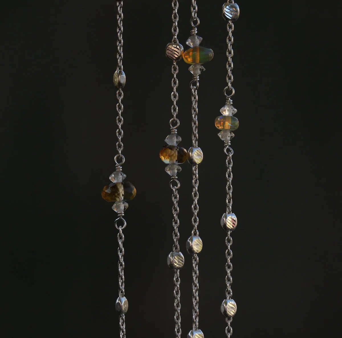 Citrine and Opal bracelet