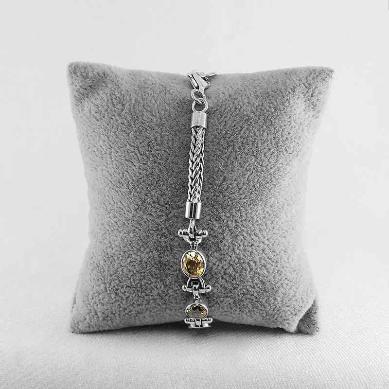 Citrine Stone Bracelet