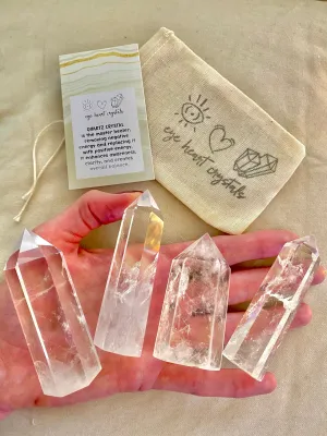 Clear Quartz Crystal Point