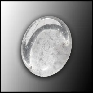 Clear Quartz Worry Stone