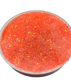 Coral crush fine glow in the dark