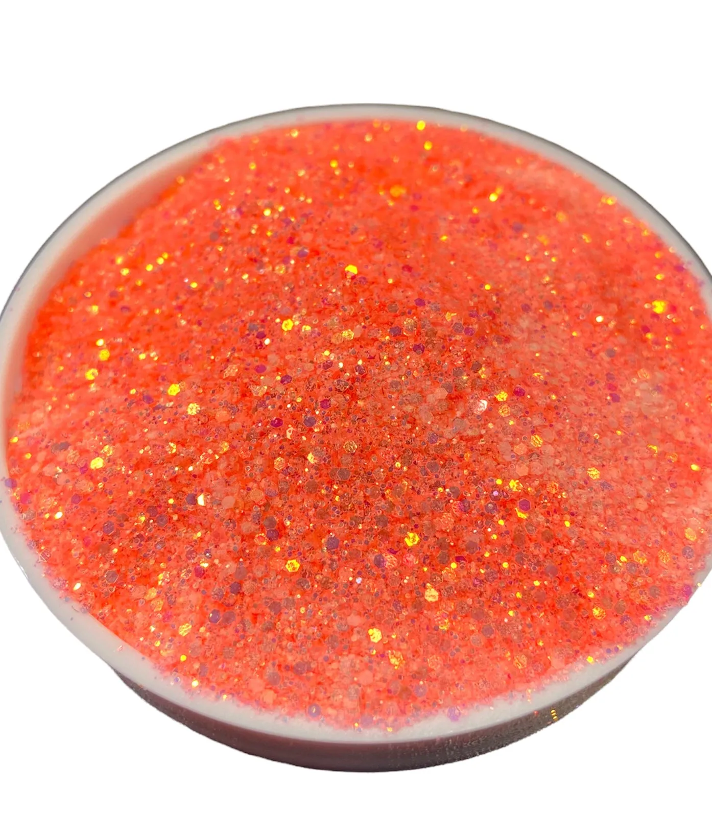 Coral crush fine glow in the dark