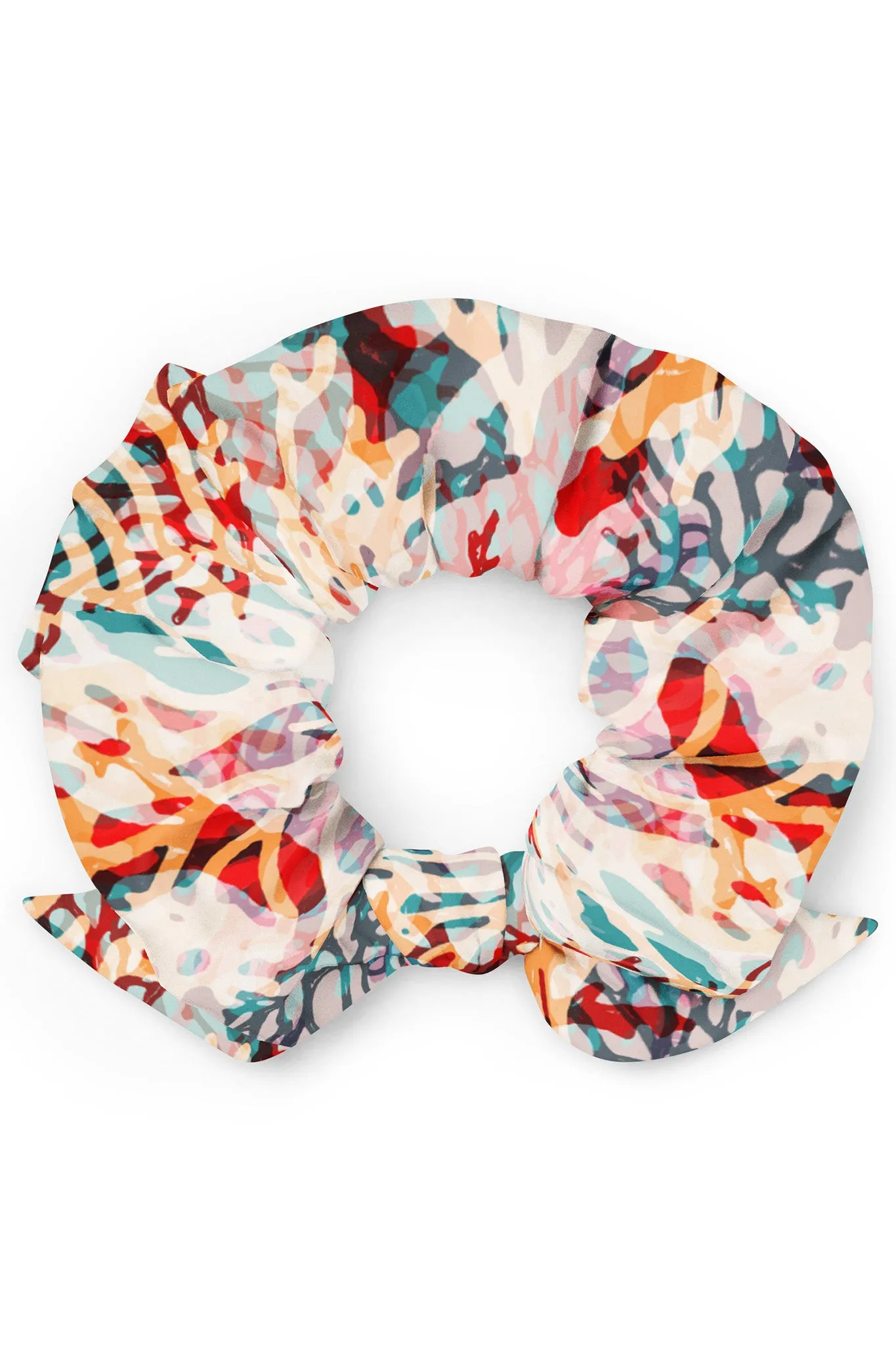 Coral Dreams Scrunchie