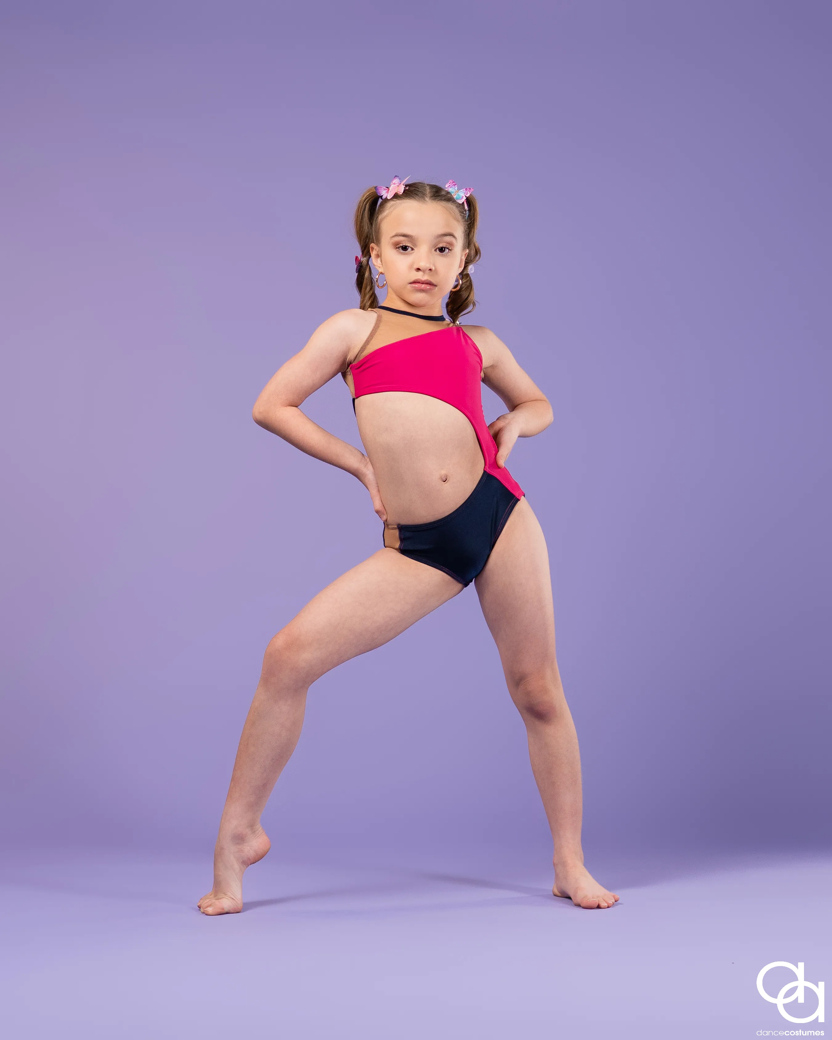 CORAL MOSAIC LEOTARD