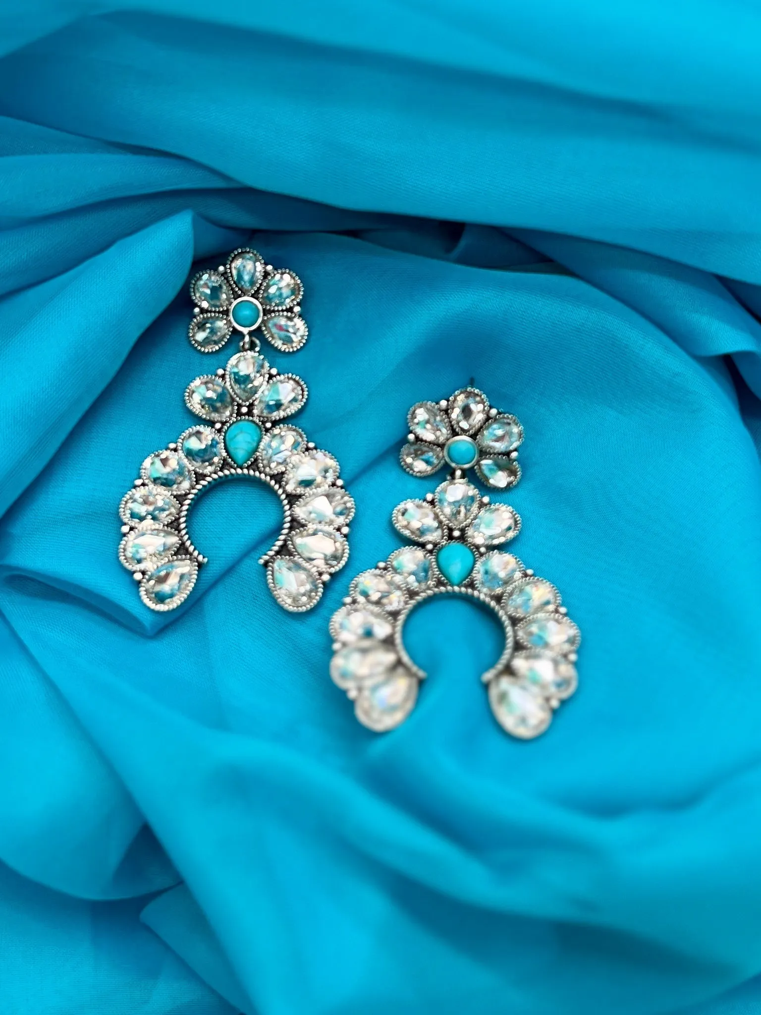 Crown Rhinestone Jewel of the Rodeo Earrings-2 Designs