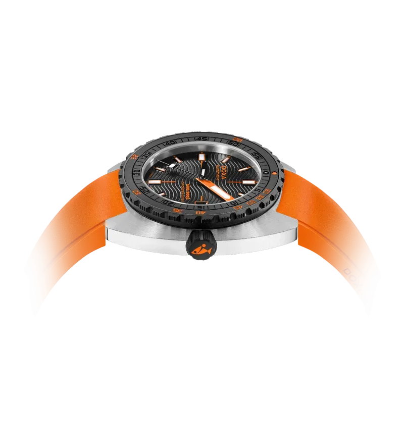 DOXA Sub 300 Beta Professional Rubber Orange - 830.10.351.10