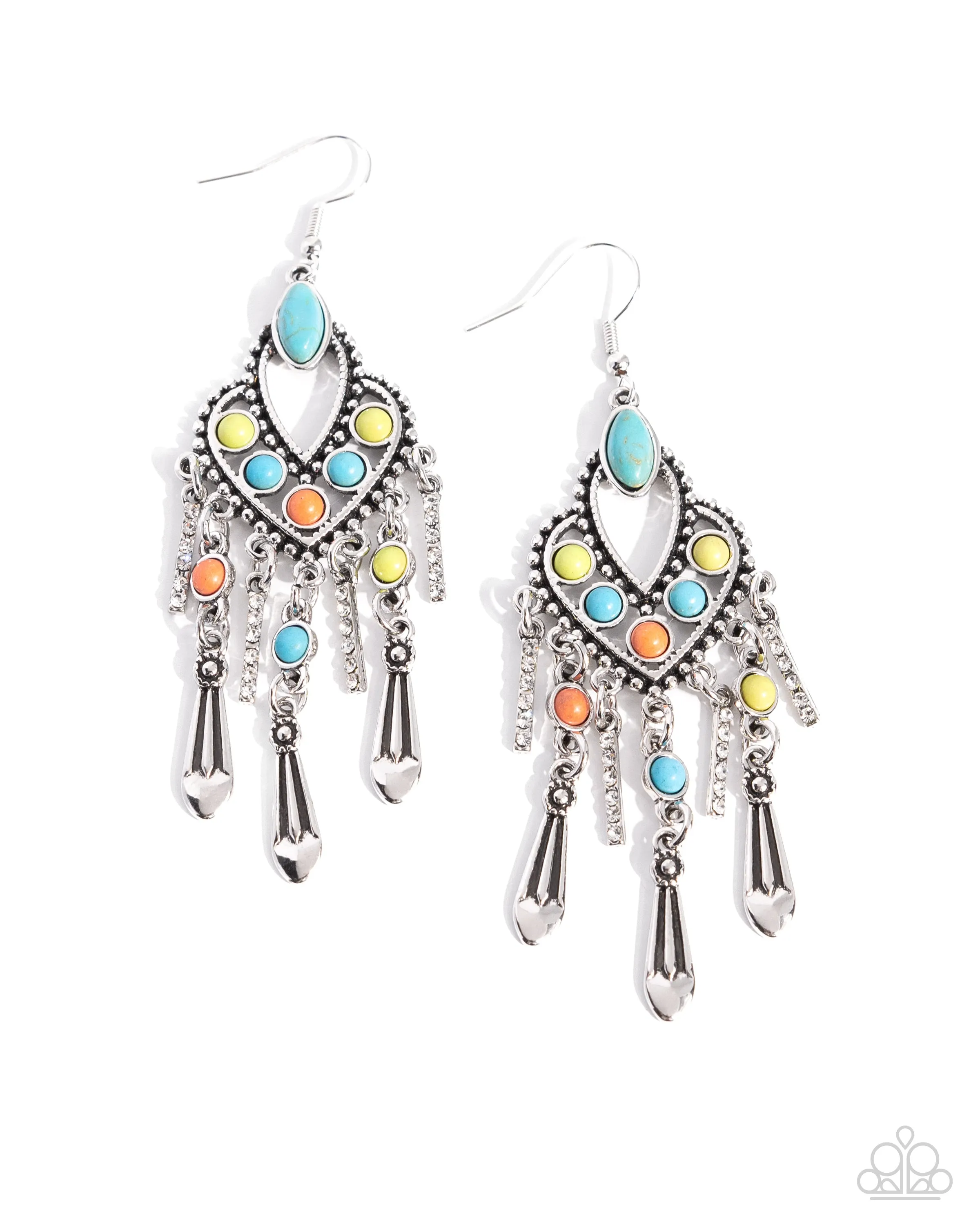 Earrings Naturally Vintage - Multi E2313