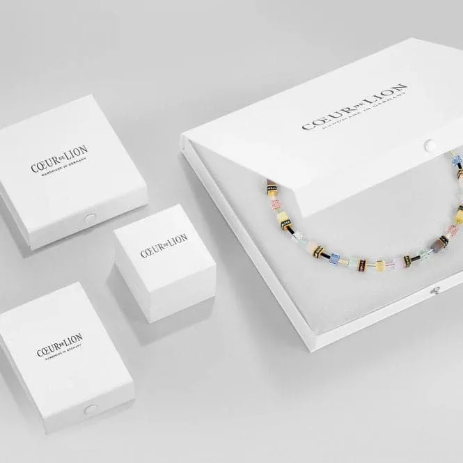 GeoCUBE® Iconic Precious Multicolour Gentle Necklace 4905/10-1576