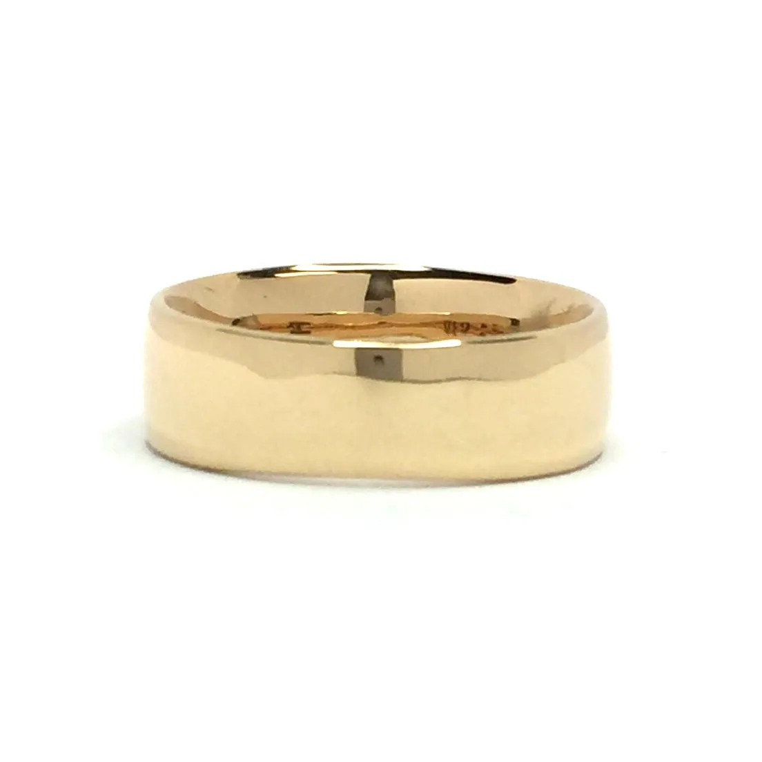 Gold Quartz Ring Rectangle Inlaid Center with Natural Nugget Sides