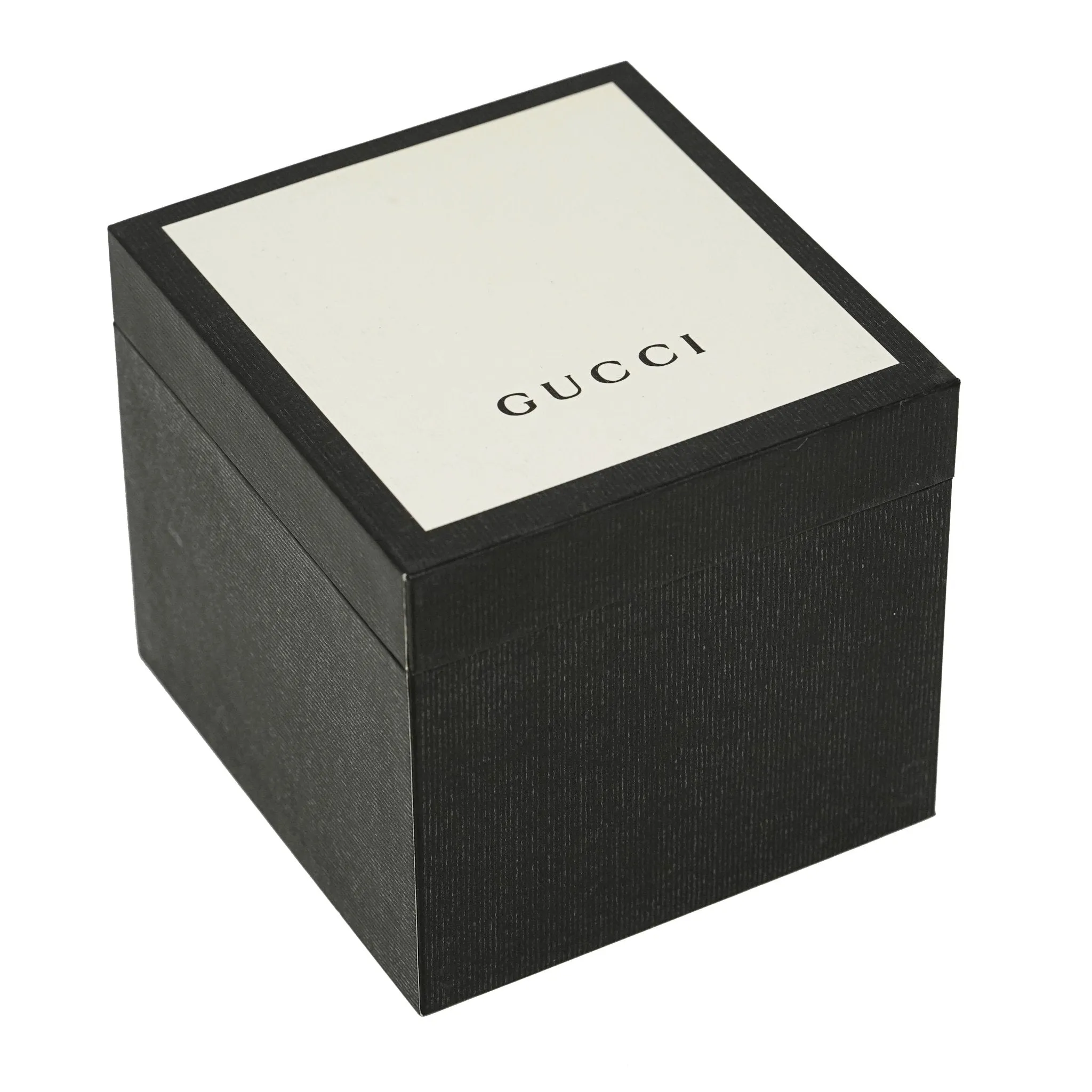 Gucci Watch G Ladies 22mm Silver Black YA125510