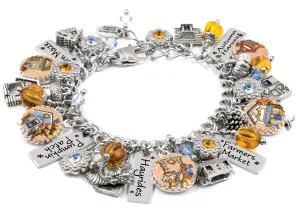 Harvest Lane Village, Autumn Charm Bracelet