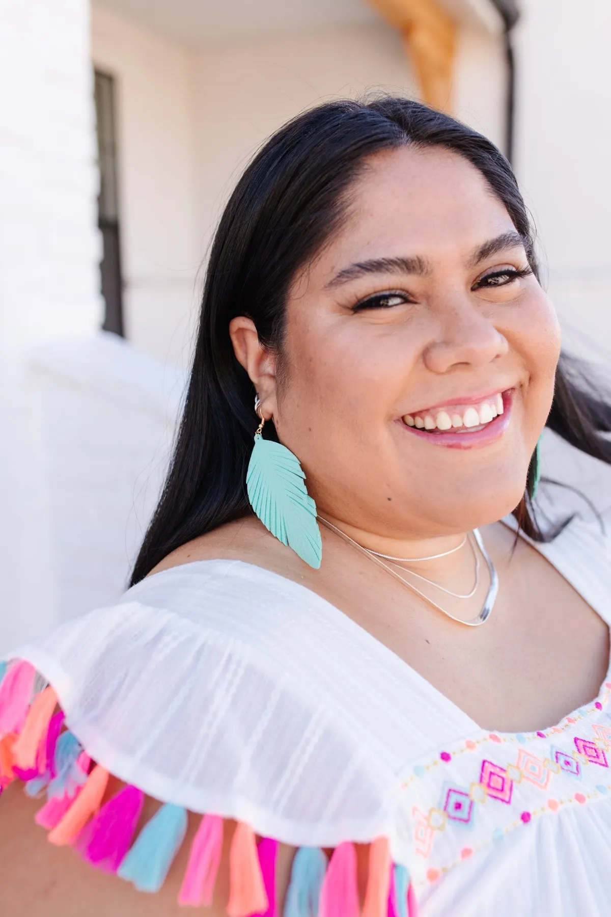 Jasmine Earrings In Turquoise