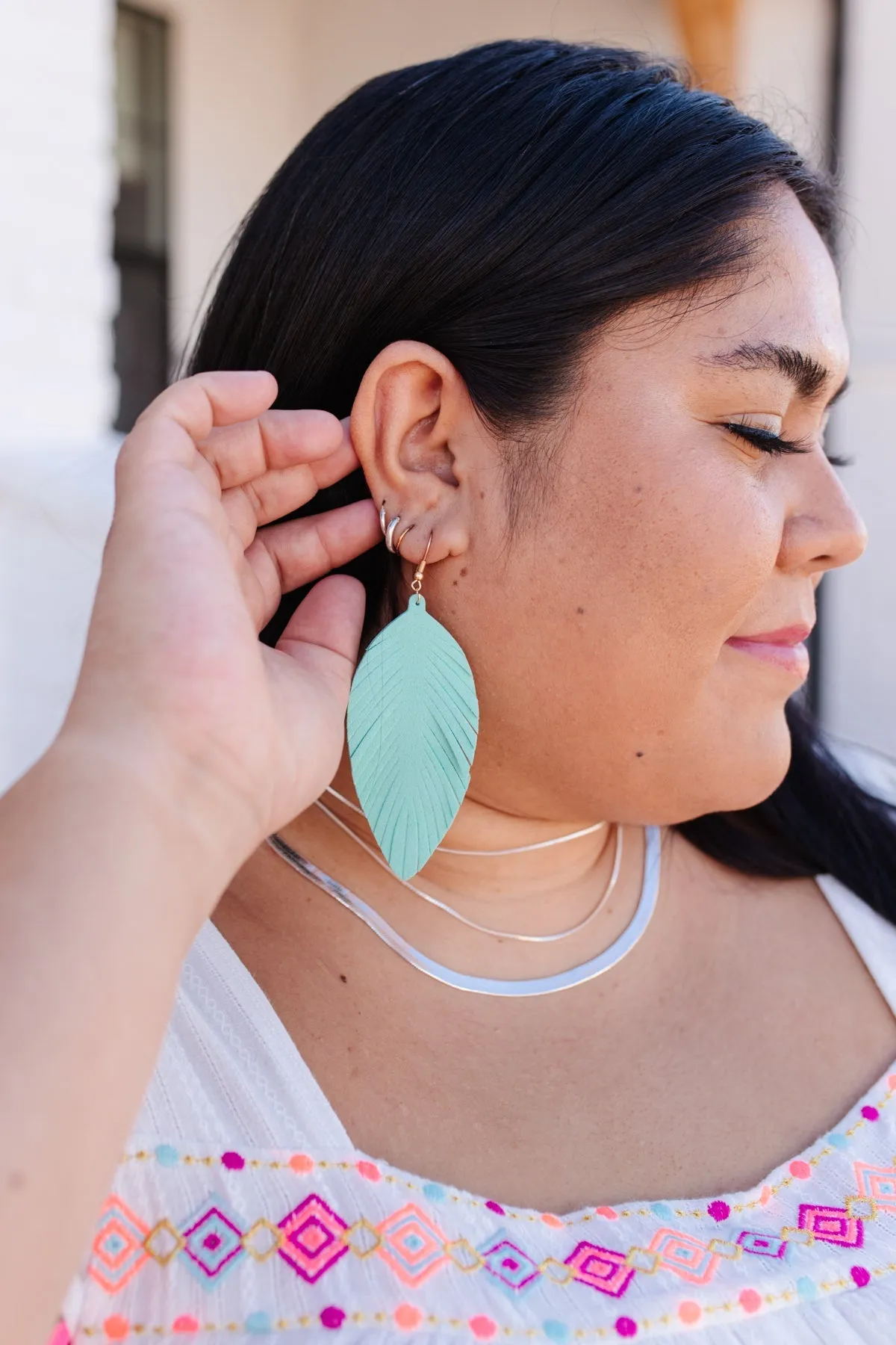 Jasmine Earrings In Turquoise