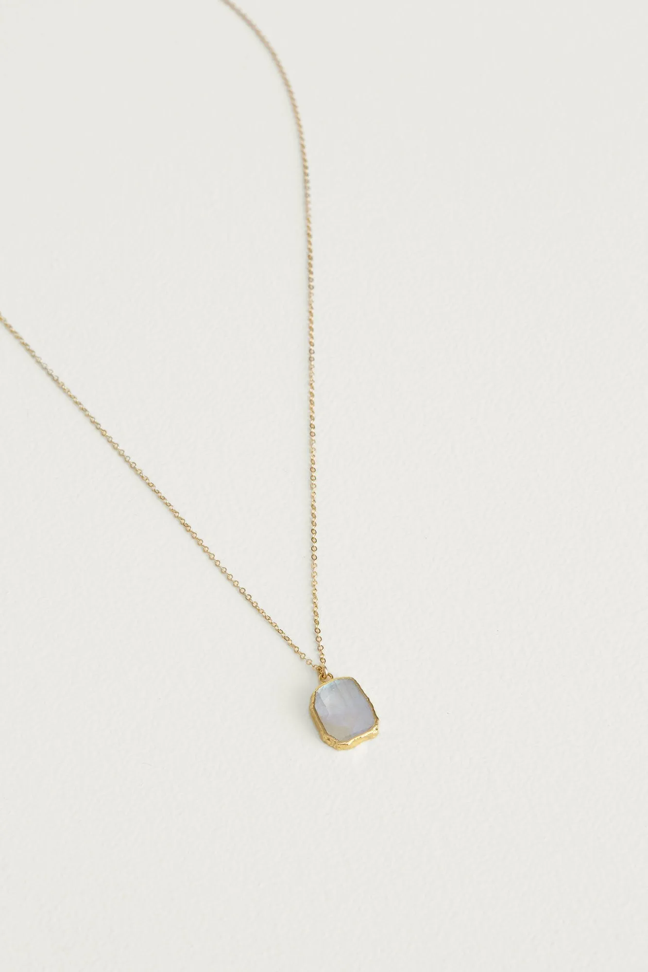 Leslie Francesca Raw Pendant Necklace