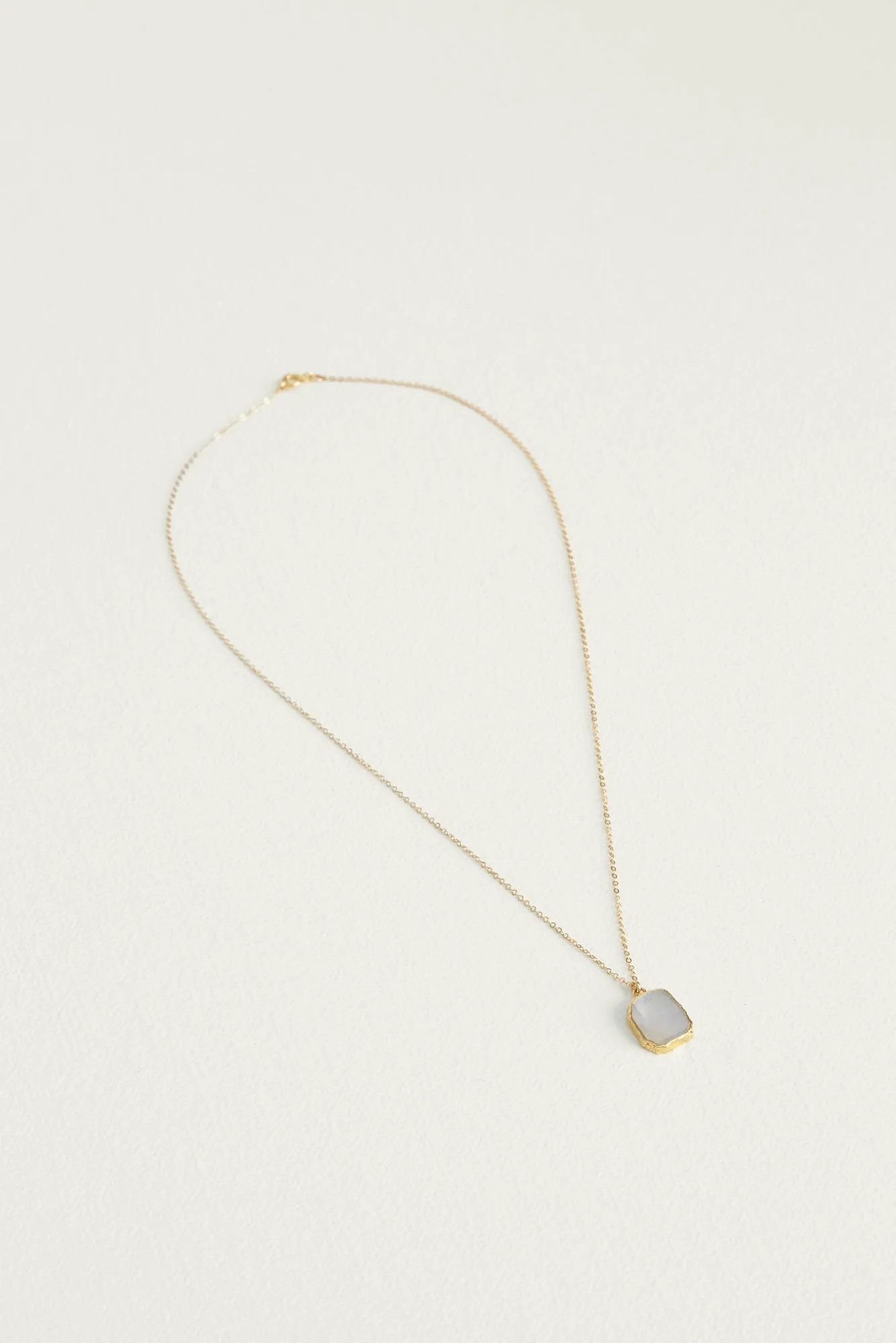 Leslie Francesca Raw Pendant Necklace