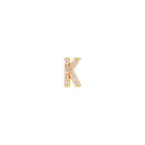 LETTER PAVE STUD - K