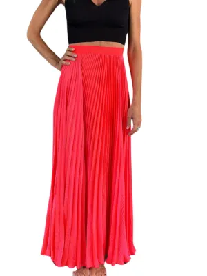 Loyd/Ford Coral Satin Skirt