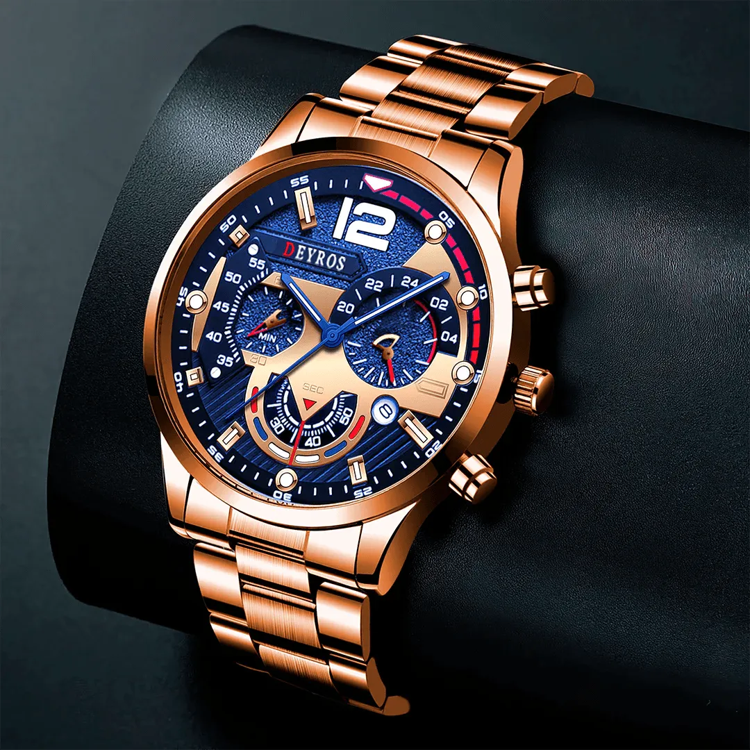 Luxury Sport Quartz Wrist Watch