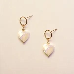 Marlène Heart Earrings