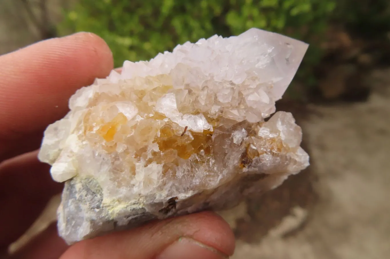 Natural Amethyst Spirit Quartz Clusters x 12 From South Africa