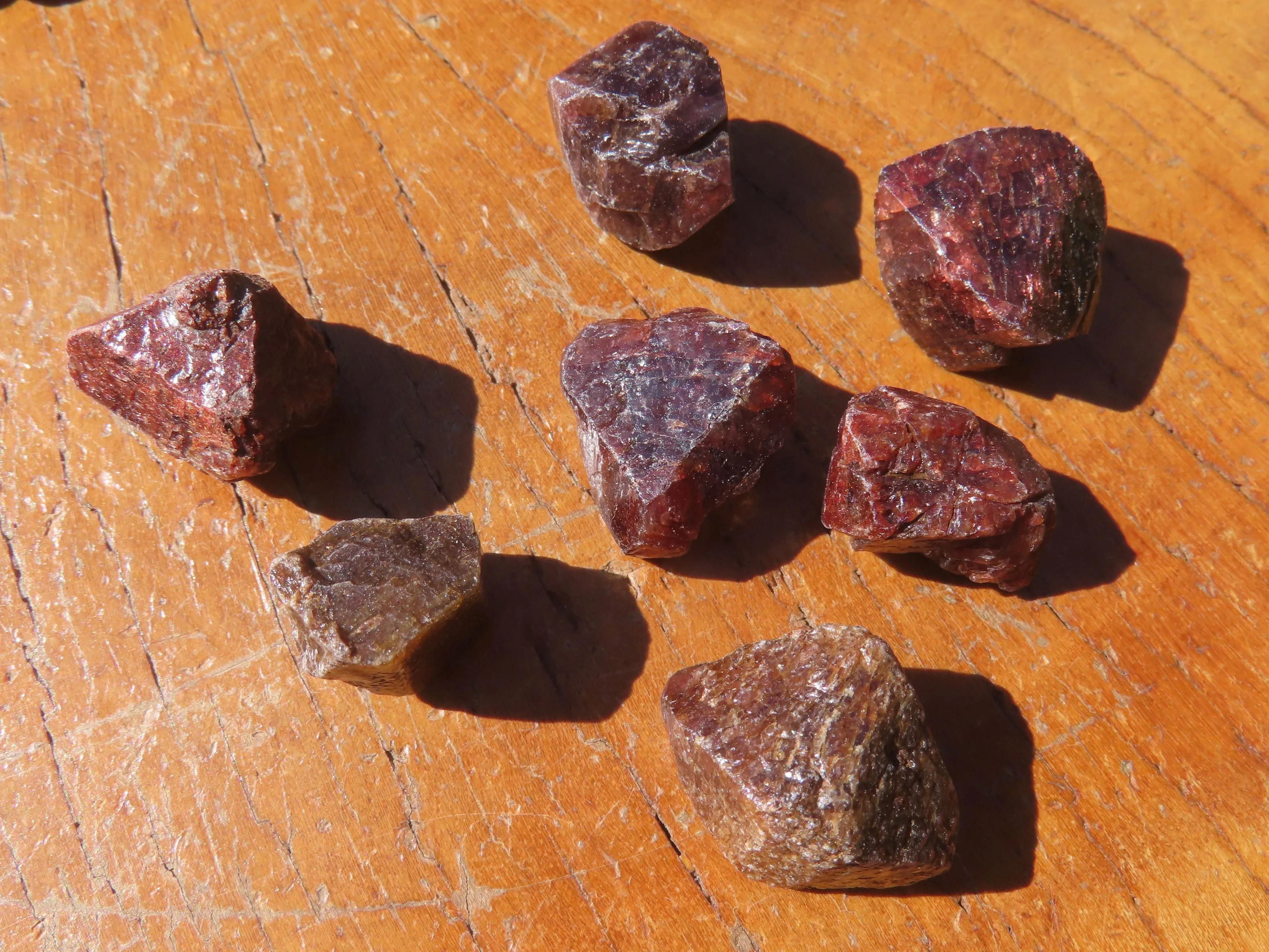 Natural Full Adamantine Zircon Crystals with Lustre - sold per 500 g - From Malawi