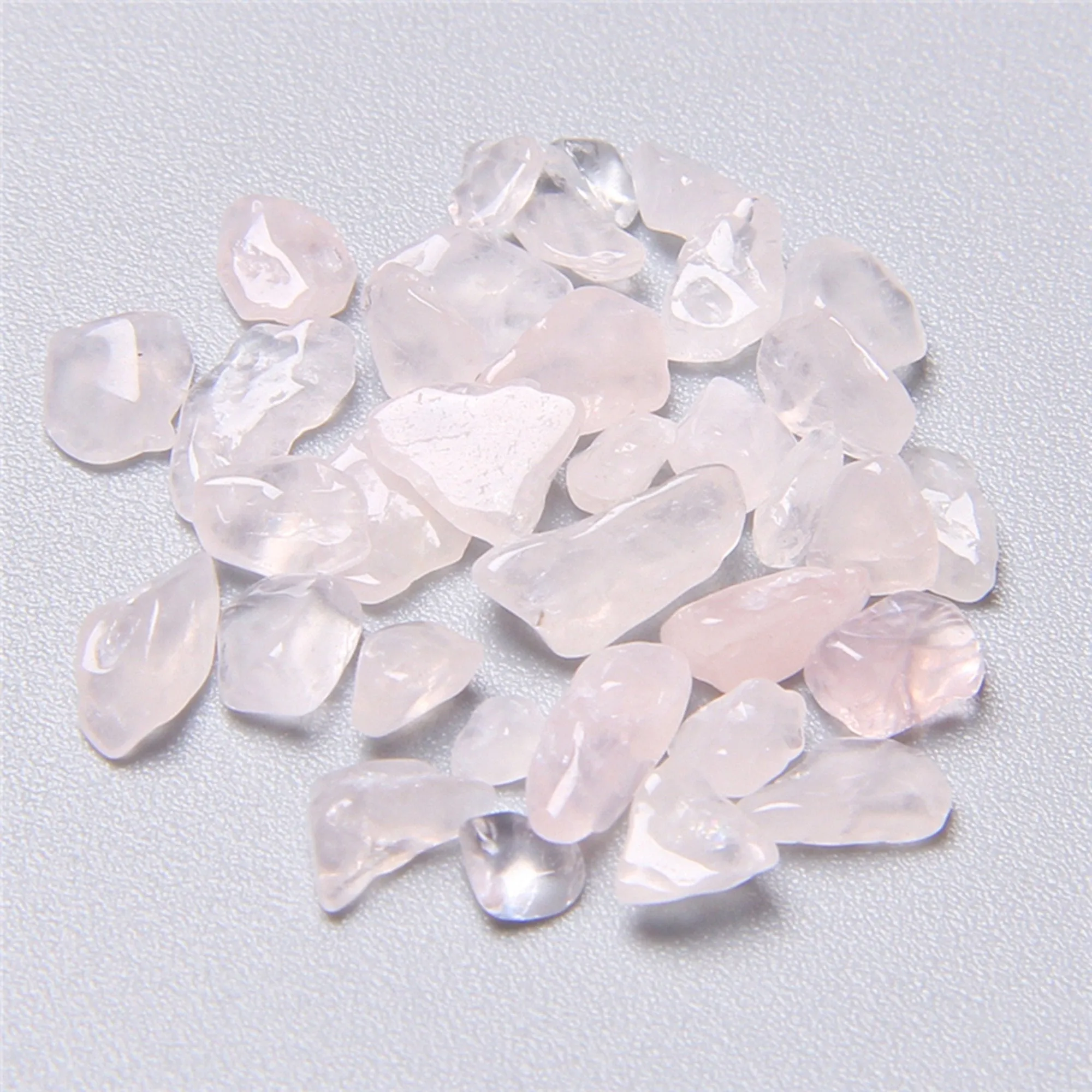 Natural Rose Quartz Chips - Pink Mini Tumbled Rose Quartz Stones - Small Rose Quartz Pebbles - Raw Rose Quartz - Rose Quartz Crysal Rocks