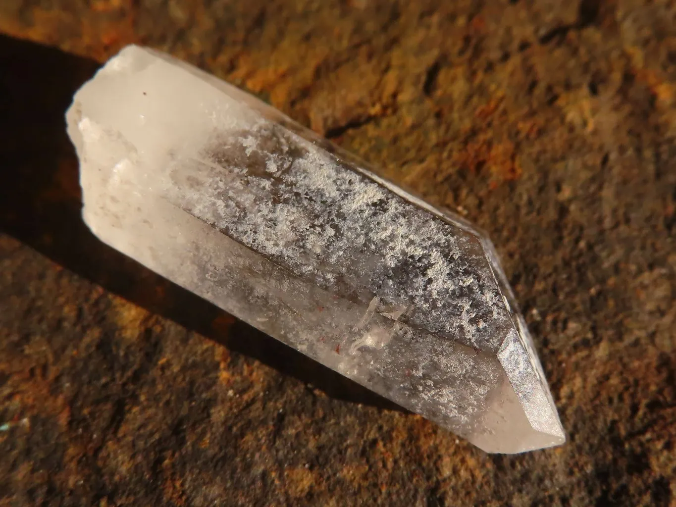 Natural Small Single Clear Brandberg Quartz Crystals x 70 From Brandberg, Namibia