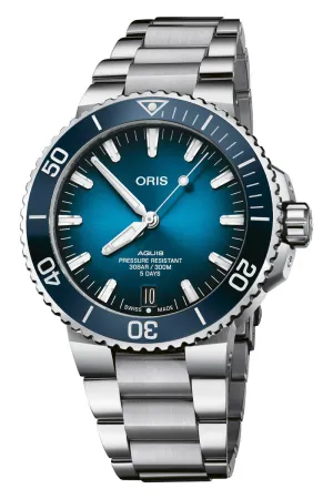 Oris Aquis Date Calibre 400 Stainless Steel  400 7763 4135-07 8 24 09PEB