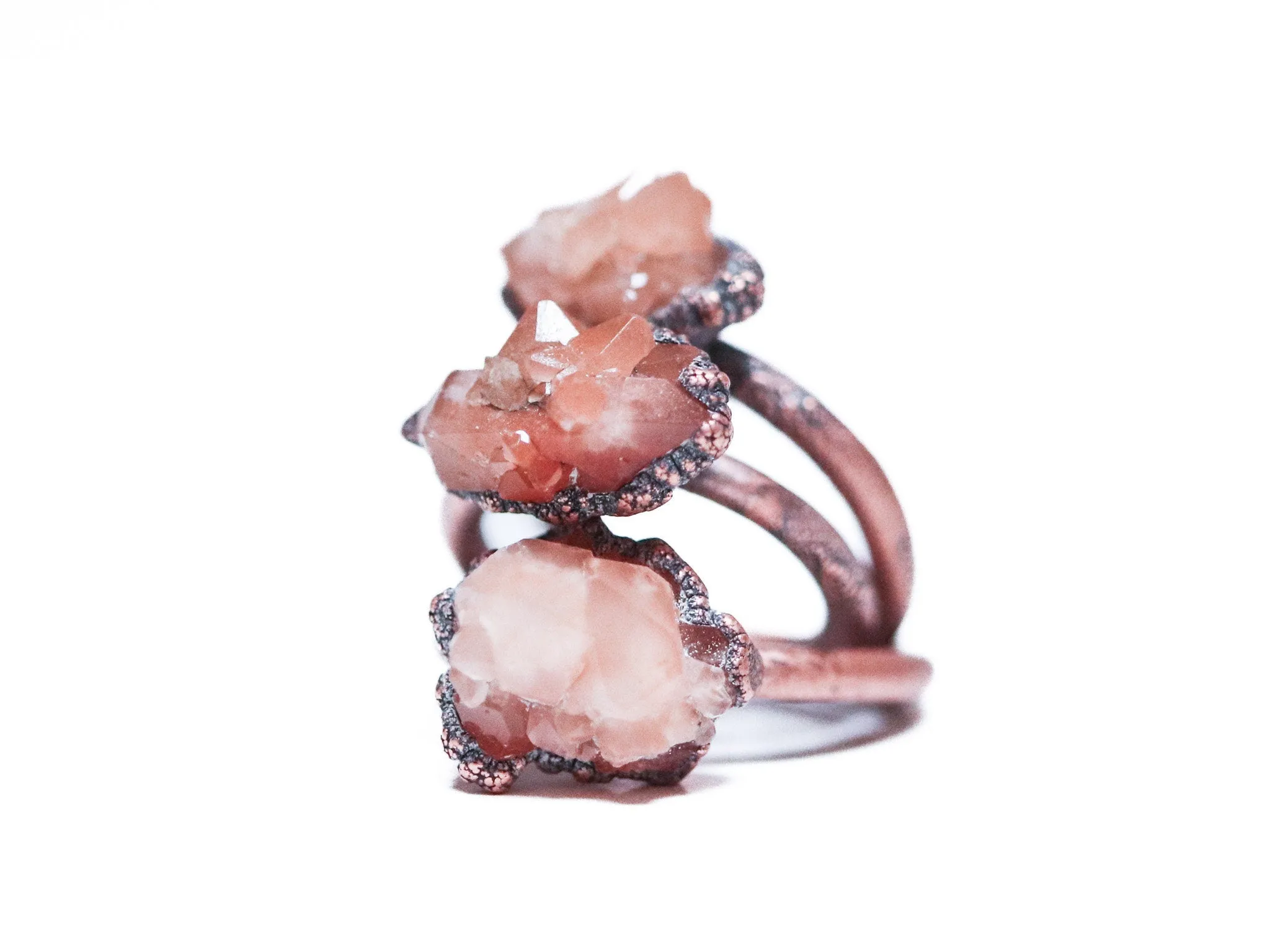 Pecos diamond ring | Raw crystal ring