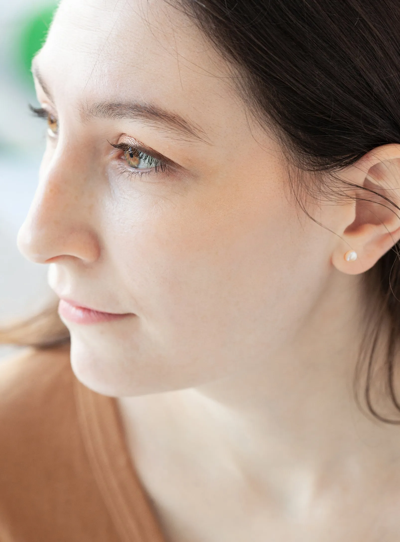 Pink Pearl Studs