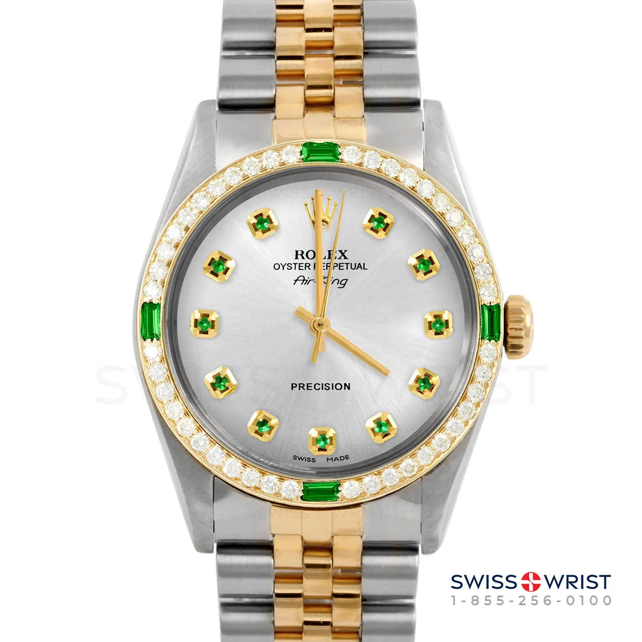 Rolex Air King 34mm | 5500-TT-SLV-EMD-AM-4EMD-JBL